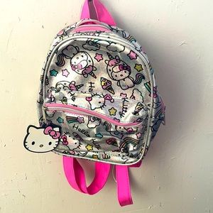 Hello Kitty Unicorn Sparkle Vinyl Mini Backpack